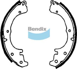 Bendix-AU BS1379 - Bremžu loku komplekts autodraugiem.lv