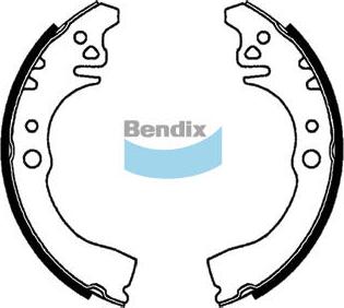 Bendix-AU BS1795 - Bremžu loku komplekts autodraugiem.lv