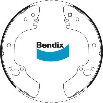 Bendix-AU BS1757 - Bremžu loku komplekts autodraugiem.lv