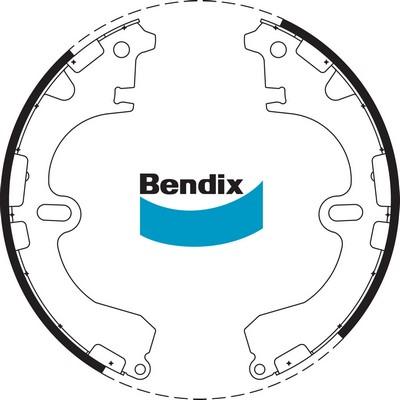 Bendix-AU BS1704 - Bremžu loku komplekts autodraugiem.lv