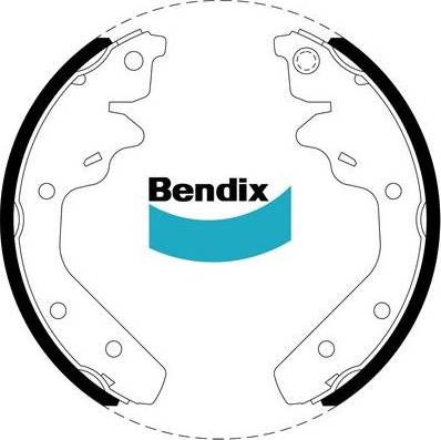 Bendix-AU BS1789 - Bremžu loku komplekts autodraugiem.lv