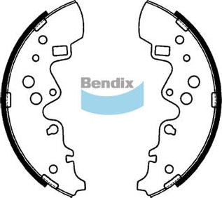 Bendix-AU BS1784 - Bremžu loku komplekts autodraugiem.lv