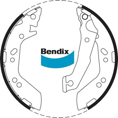 Bendix-AU BS1779 - Bremžu loku komplekts autodraugiem.lv