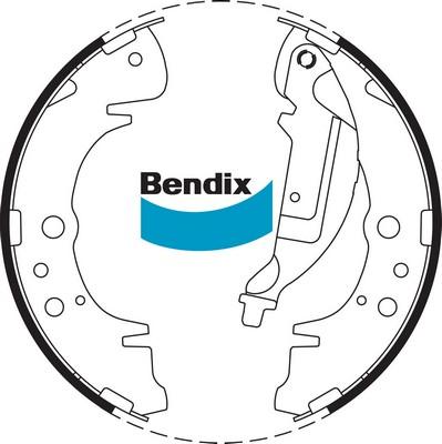 Bendix-AU BS1778 - Bremžu loku komplekts autodraugiem.lv