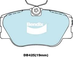 Bendix-AU DB425 GCT - Bremžu uzliku kompl., Disku bremzes autodraugiem.lv