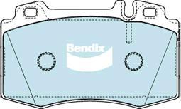 Bendix-AU DB1453 EURO+ - Bremžu uzliku kompl., Disku bremzes autodraugiem.lv