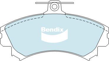 Bendix-AU DB1402 GCT - Bremžu uzliku kompl., Disku bremzes autodraugiem.lv