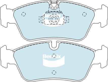 Bendix-AU DB1414 EURO+ - Bremžu uzliku kompl., Disku bremzes autodraugiem.lv