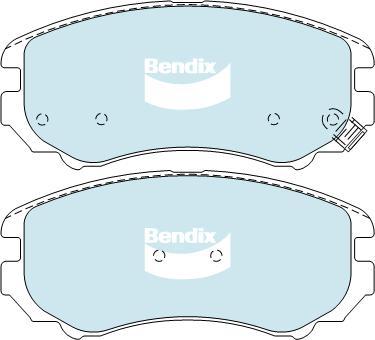 Bendix-AU DB1504 GCT - Bremžu uzliku kompl., Disku bremzes autodraugiem.lv