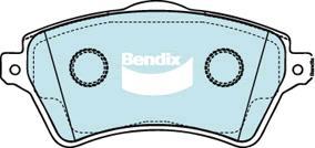 Bendix-AU DB1506 -4WD - Bremžu uzliku kompl., Disku bremzes autodraugiem.lv