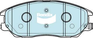 Bendix-AU DB1684 -4WD - Bremžu uzliku kompl., Disku bremzes autodraugiem.lv