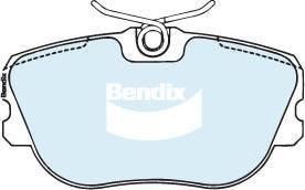 Bendix-AU DB1157 GCT - Bremžu uzliku kompl., Disku bremzes autodraugiem.lv