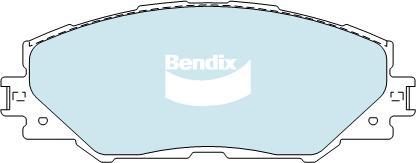 Bendix-AU DB1801 -4WD - Bremžu uzliku kompl., Disku bremzes autodraugiem.lv