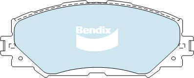 Bendix-AU DB1802 -4WD - Bremžu uzliku kompl., Disku bremzes autodraugiem.lv