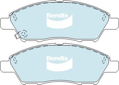 Bendix-AU DB1830 GCT - Bremžu uzliku kompl., Disku bremzes autodraugiem.lv