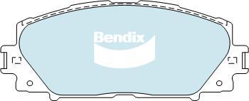 Bendix-AU DB1820 GCT - Bremžu uzliku kompl., Disku bremzes autodraugiem.lv