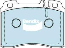 Bendix-AU DB1394 EURO+ - Bremžu uzliku kompl., Disku bremzes autodraugiem.lv