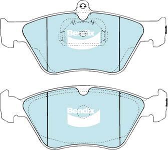 Bendix-AU DB1341 EURO+ - Bremžu uzliku kompl., Disku bremzes autodraugiem.lv