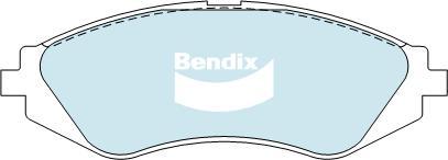 Bendix-AU DB1347 GCT - Bremžu uzliku kompl., Disku bremzes autodraugiem.lv