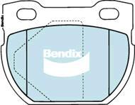 Bendix-AU DB1306 -4WD - Bremžu uzliku kompl., Disku bremzes autodraugiem.lv