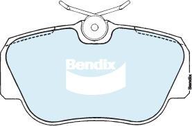 Bendix-AU DB1256 GCT - Bremžu uzliku kompl., Disku bremzes autodraugiem.lv