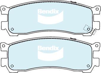 Bendix-AU DB1222 GCT - Bremžu uzliku kompl., Disku bremzes autodraugiem.lv