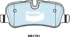 Bendix-AU DB1781 -4WD - Bremžu uzliku kompl., Disku bremzes autodraugiem.lv