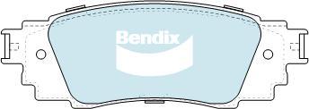 Bendix-AU DB2469 4WD - Bremžu uzliku kompl., Disku bremzes autodraugiem.lv