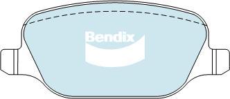 Bendix-AU DB2068 GCT - Bremžu uzliku kompl., Disku bremzes autodraugiem.lv