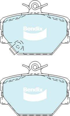 Bendix-AU DB2030 HD - Bremžu uzliku kompl., Disku bremzes autodraugiem.lv