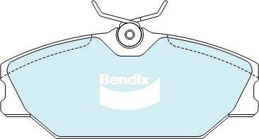 Bendix-AU DB2029 HD - Bremžu uzliku kompl., Disku bremzes autodraugiem.lv