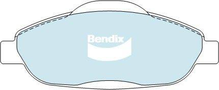 Bendix-AU DB2119 HD - Bremžu uzliku kompl., Disku bremzes autodraugiem.lv
