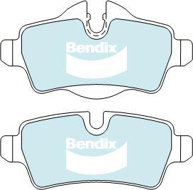 Bendix-AU DB2214 EURO+ - Bremžu uzliku kompl., Disku bremzes autodraugiem.lv