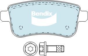 Bendix-AU DB2277 EURO+ - Bremžu uzliku kompl., Disku bremzes autodraugiem.lv