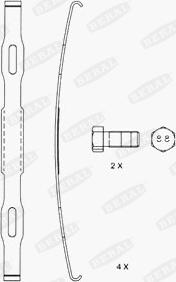 Beral 2921929004145624 - Bremžu uzliku kompl., Disku bremzes autodraugiem.lv