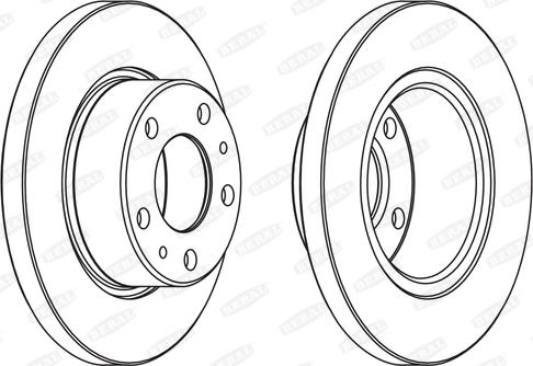 Beral BCR194A - Bremžu diski autodraugiem.lv