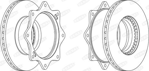 Beral BCR142A - Bremžu diski autodraugiem.lv