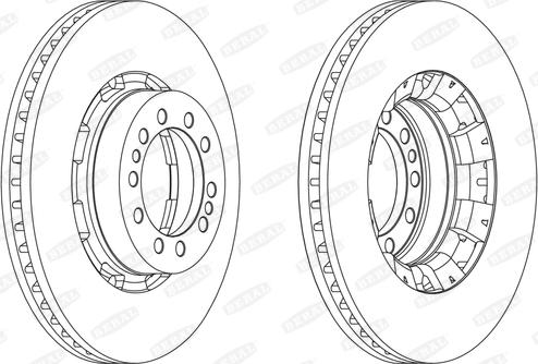 Brake Engineering DI955463 - Bremžu diski autodraugiem.lv