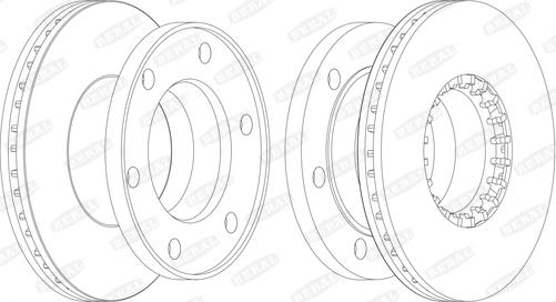 Beral BCR174A - Bremžu diski autodraugiem.lv