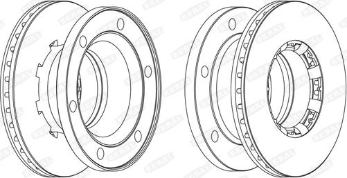 Beral BCR175A - Bremžu diski autodraugiem.lv