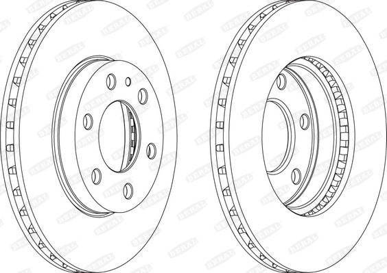 Beral BCR314A - Bremžu diski autodraugiem.lv