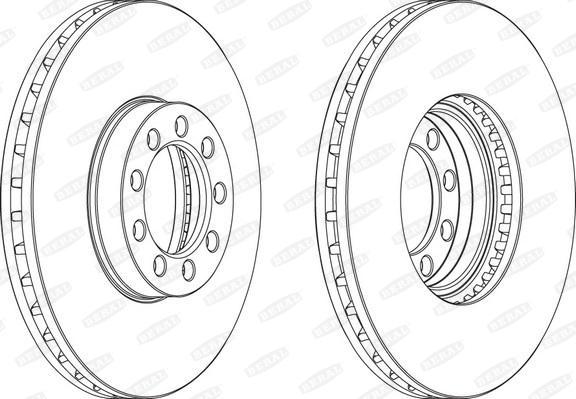 Beral BCR329A - Bremžu diski autodraugiem.lv