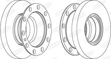 Beral BCR377A - Bremžu diski autodraugiem.lv