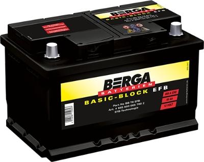 BERGA 5655000657902 - Startera akumulatoru baterija autodraugiem.lv