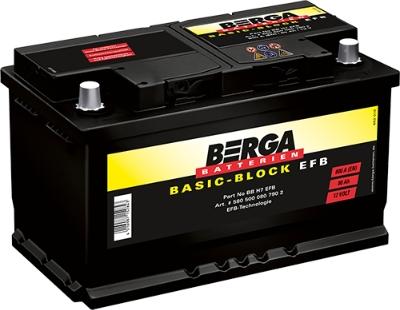 BERGA 5805000807902 - Startera akumulatoru baterija autodraugiem.lv