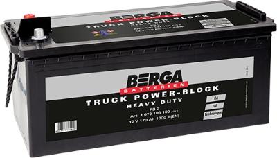 BERGA 670103100A792 - Startera akumulatoru baterija autodraugiem.lv