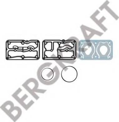 BergKraft BK8502087 - Blīvju komplekts, Lameļu ventilis autodraugiem.lv