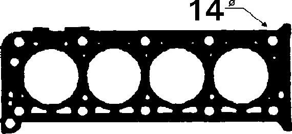 BGA CH5348 - Blīve, Motora bloka galva autodraugiem.lv