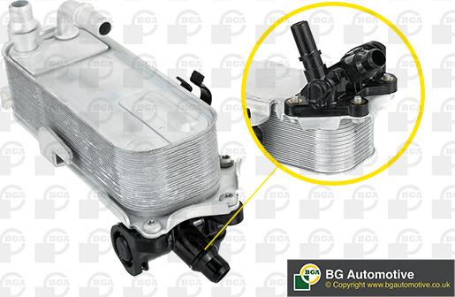 BGA CO0932 - Eļļas radiators, Automātiskā pārnesumkārba autodraugiem.lv