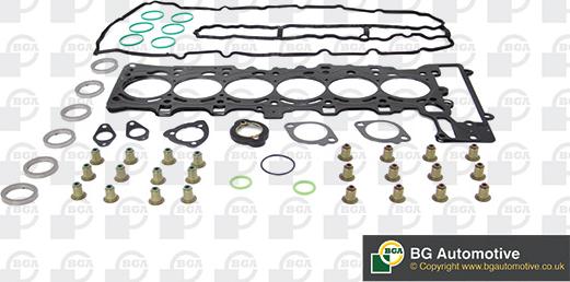 BGA HK9729 - Blīvju komplekts, Motora bloka galva autodraugiem.lv